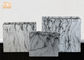 আয়তক্ষেত্রীয় হাঁড়ি মার্বেল উদ্ভিদ হাঁড়ি ক্লে ফুলের পাত্রগুলি এমজিও পট রোপনকারী ইনডোর রোপনকারী ফুল রোপনকারী
