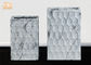 ক্লে মেঝে ফুলদানি হোমওয়্যারস আলংকারিক আইটেমগুলি ফাইবারক্লে ফুলের পাত্রগুলি ক্লে প্ল্যান্টের হাঁড়ি মার্বেলিং
